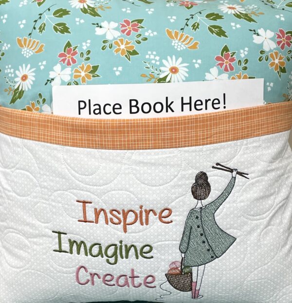 Book Pocket Pillow Slip Cover