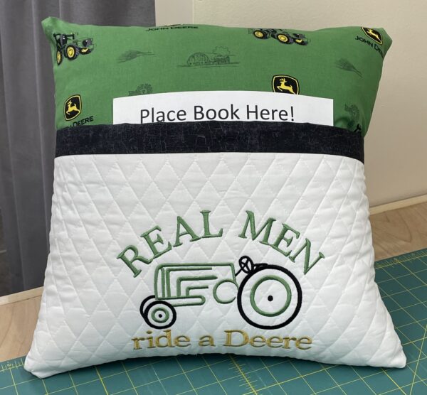 Book Pocket Pillow Slip Cover