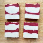 Candy Cane Soap Bar