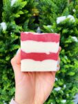 Candy Cane Soap Bar
