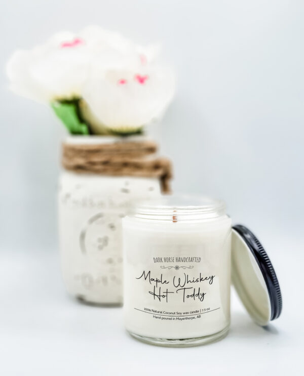 Maple Whiskey Hot Toddy - Scented Soy Candle