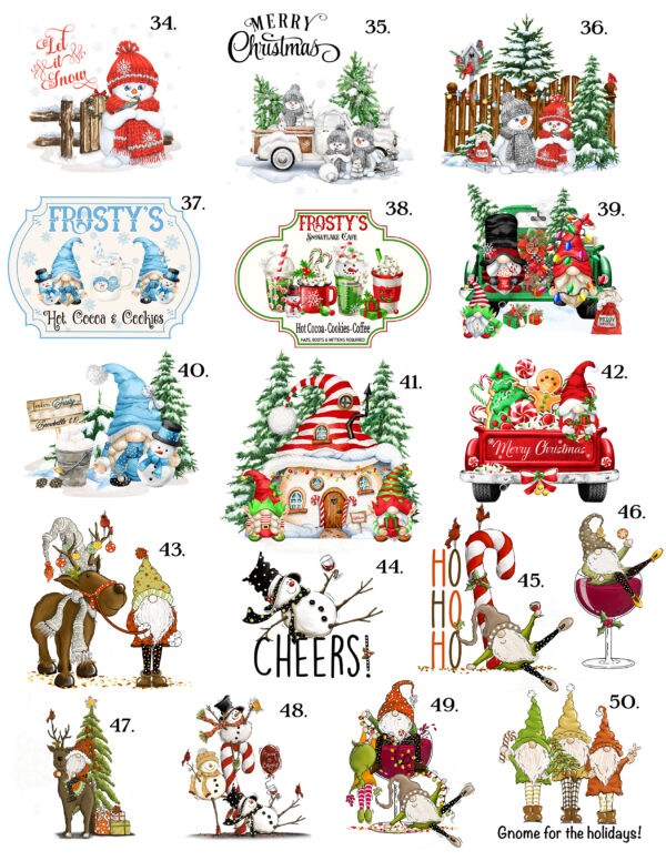 Camp Mug Candles - Christmas Edition