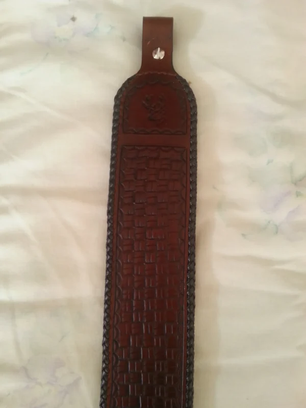 Hand made rifle sling