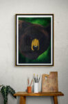 Brown Bear, Hand Painted Original Wall Art - Digital Download