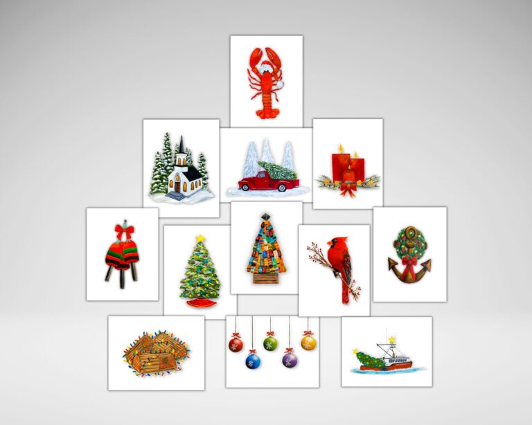 Christmas Card Set of 12