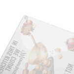 Memories Not Calories – Glass Cutting Board