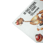 Memories Not Calories – Glass Cutting Board
