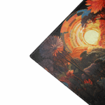 Cathedral Bloom – Glass Cutting Board