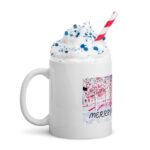 Merry Christmas White glossy mug from Dukiri Apparel