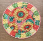 Round Sunflower Table Topper