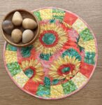 Round Sunflower Table Topper