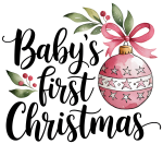 Baby's first Christmas ornament
