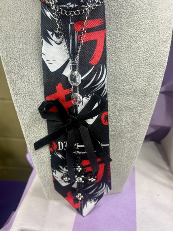 Goth Lolita Choker Tie: DEATHNOTE