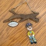 Polymer Clay Unique Scarecrow (Wizard of Oz) Wall Hanging Decor