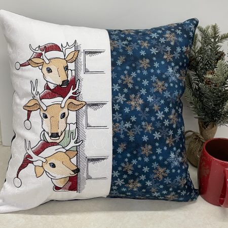 Peeking Reindeer Slip Cover