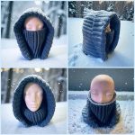 Crochet Hooded Cowl