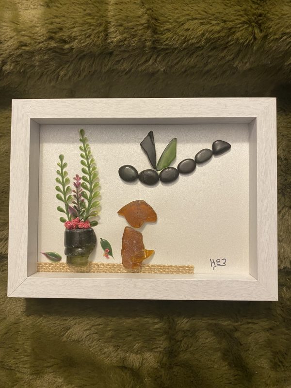 dog & dragonfly