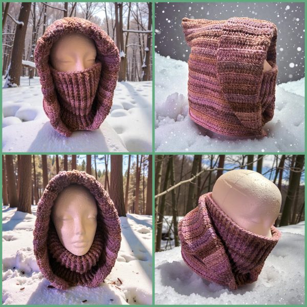 Crochet Hooded Cowl