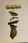 sea glass wind chime