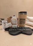 Funny New Parent Survival Kit: Coffee & Self-Care Gift Set