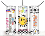 Anxiety Awareness 20oz Mental Health Affirmative Groovy 2oz tumbler
