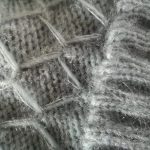 Grey Heather Knitted Lined Pompom Toque Beanie Winter Hat