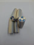 Blue , white Flower Canes , Flower canes, Polymer Clay Canes