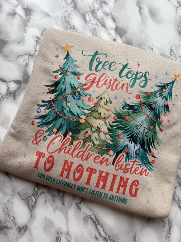 Tree Tops/Children Don't Listen -Sweater
