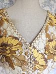 Size M Short Sleeve Knee Length Dress Cotton