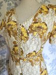Size M Short Sleeve Knee Length Dress Cotton