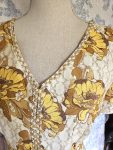 Size M Short Sleeve Knee Length Dress Cotton