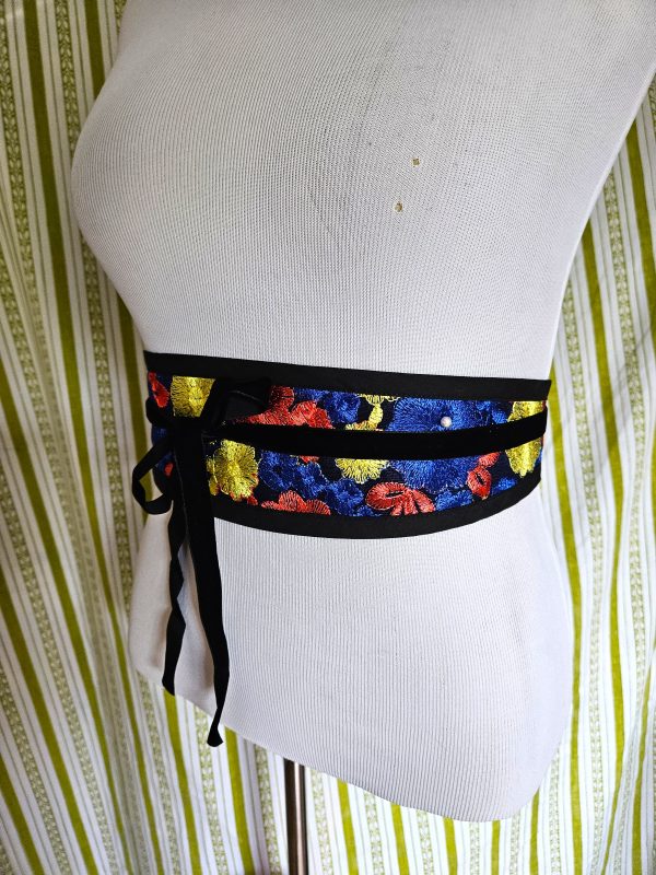 Boho Tie Belt Size M to L