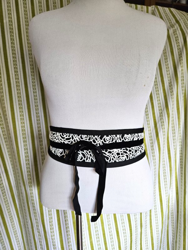 Boho Tie Belt Size M to L