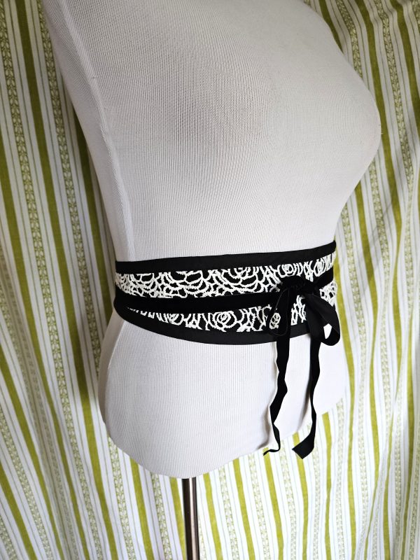 Boho Tie Belt Size M to L