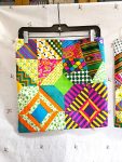 Set of Two Cushion Covers 16" Vintage Fabric