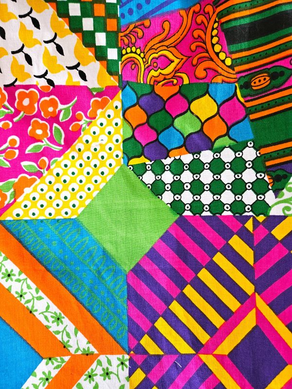 Set of Two Cushion Covers 16" Vintage Fabric