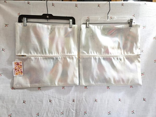 Set of Two Cushion Covers 16" Vintage Fabric