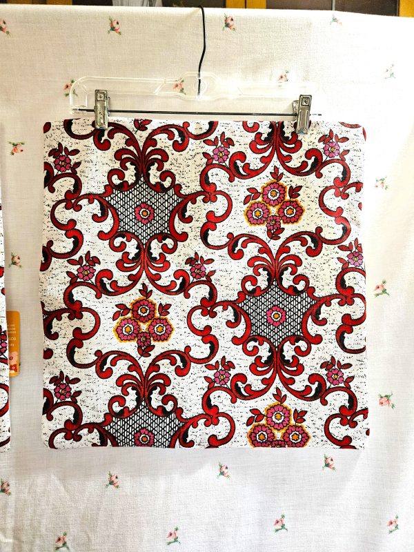 Set of Two Cushion Covers 18" Vintage Fabric
