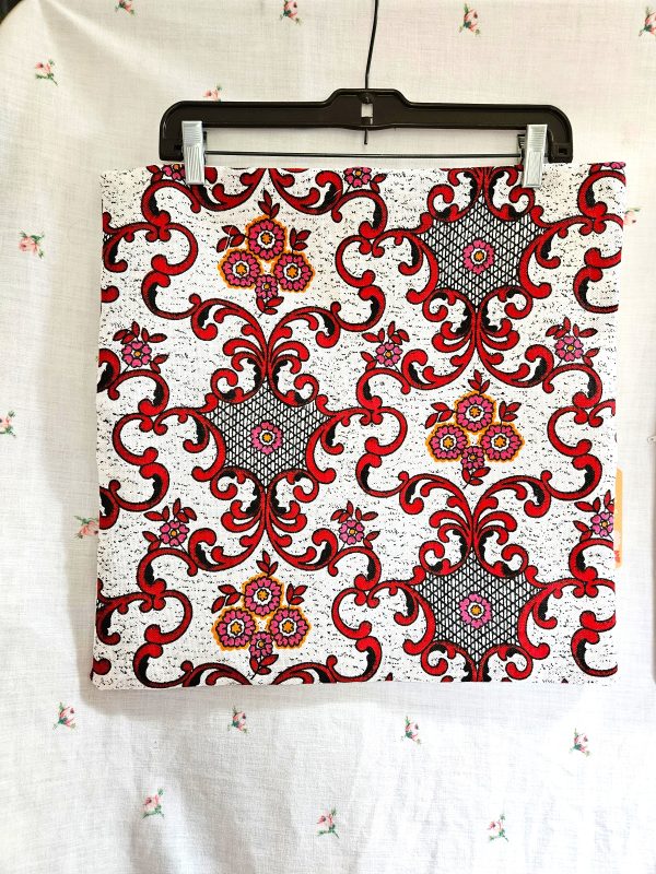 Set of Two Cushion Covers 18" Vintage Fabric