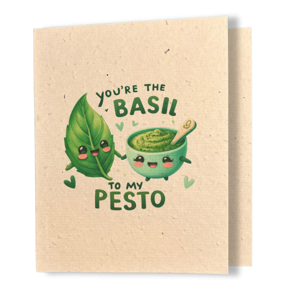 Basil & Pesto - Better Together Plantable Card