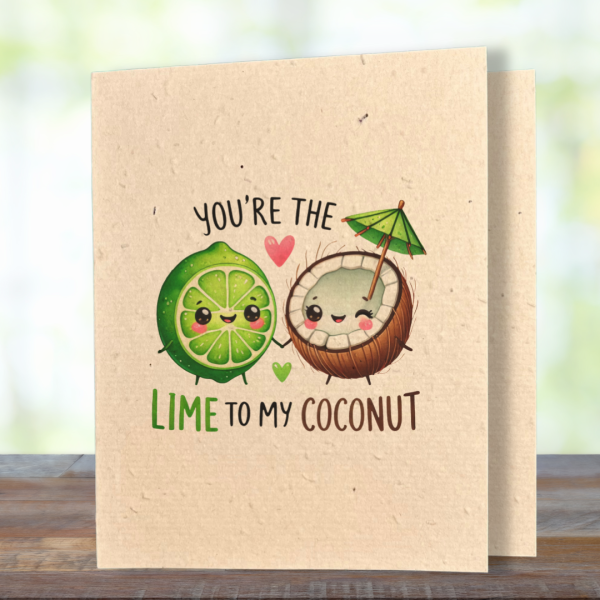 Lime & Coconut - Better Together Plantable Card