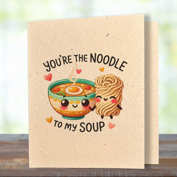 Noodle & Soup - Better Together Plantable Card