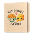 Cheese & Macaroni - Better Together Plantable Card