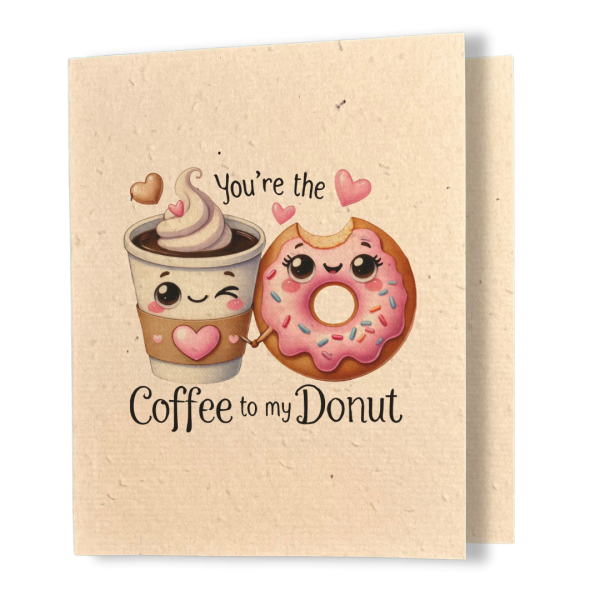 Cream & Coffee - Better Together Plantable Card