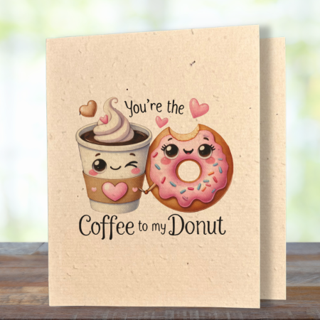 Cream & Coffee - Better Together Plantable Card