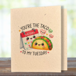 Taco & Tuesday - Better Together Plantable Card