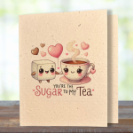 Sugar & Tea - Better Together Plantable Card