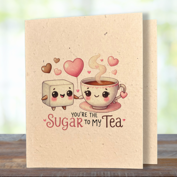 Sugar & Tea - Better Together Plantable Card