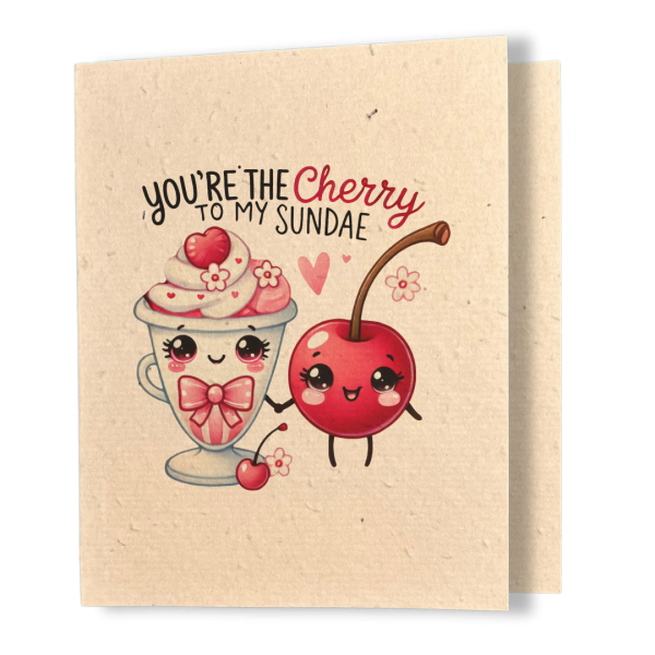 Cherry & Sundae - Better Together Plantable Card