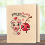 Cherry & Sundae - Better Together Plantable Card
